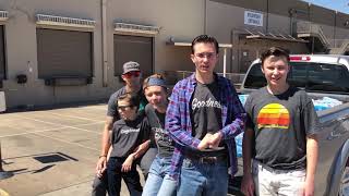 Goodness Unlimited Water Drive with St. Mary's Food Bank! (1100 POUNDS OF WATER DONATED!) pt. 2