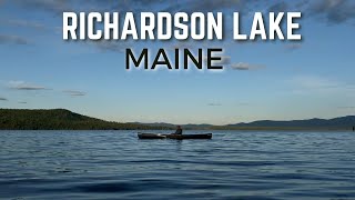 Canoe Camping 6 days on Lake Richardson / Rangeley Lakes Region, Maine