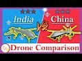 Drone Comparison - Rustom 2 Vs Cai Hong 5 - {India Vs China}