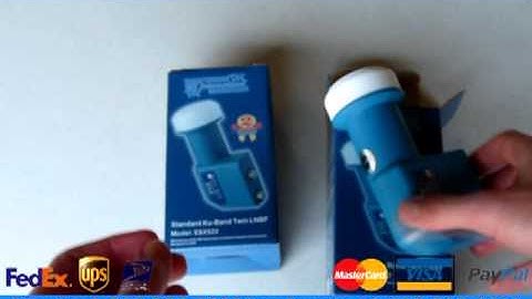 ESX522 Dual Output Ku Band Linear LNBF - For Free To Air FTA Ku LNB