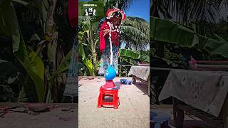 slime balloon pop 😱😱 #asmr #poppballons #balloon #ballongame #waterballoon #slimeballoon