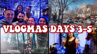 VLOGMAS DAYS 3-5! Christmas Party, Winter Fest & DoorDash! | Hannah Rebekah