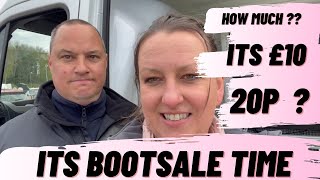 Selling off Amazon returns stock in our first boot sale for years !!
