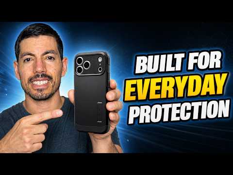 Video thumbnail: Spigen Tough Armor T iPhone 17 Pro Max Review: Military-Grade Protection Without the Bulk