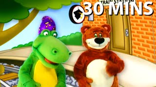 Down By The Station 30 Minutes Full DVD Sing Along | Nursery Rhymes Kids Songs | From Baby Genius