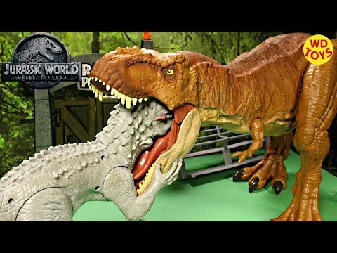  Mattel Jurassic World Super Colossal Tyrannosaurus Rex