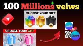 How to Make Quiz videos for free with Canva and Chatgpt | Quiz Videos tutorial screenshot 2