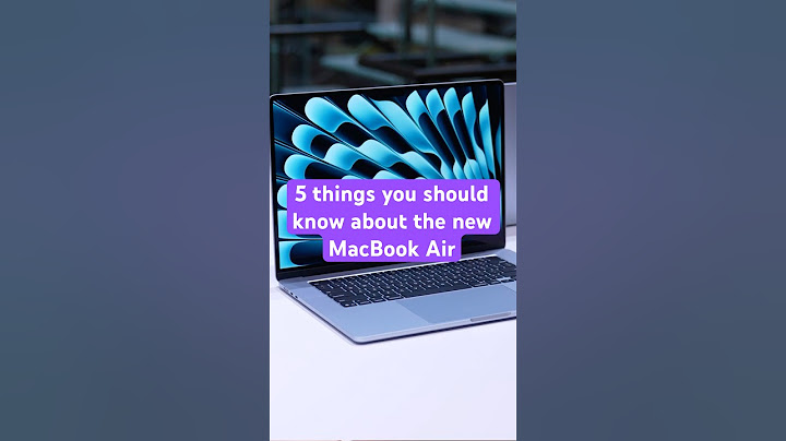 Five things you should know about the new MacBook Air with an M4 chip.
