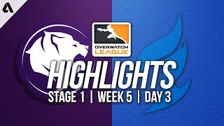 Los Angeles Gladiators vs Dallas Fuel | Overwatch League Highlights OWL Week 5 Day 2