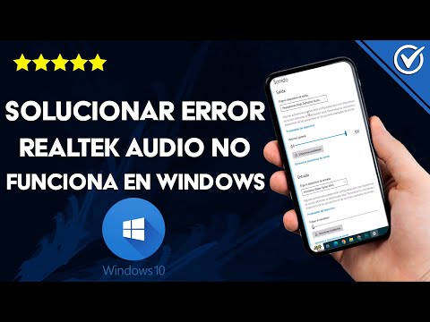 Cómo solucionar el error REALTEK HIGH DEFINITION AUDIO no funciona en Windows 10