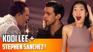 Kodi Lee - Stephen Sanchez - Until I Found You Reaction | AGT Fantasy League Duet!