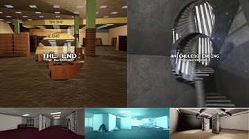 Backrooms [REDACTED] how to get Good Ending and Bad Ending