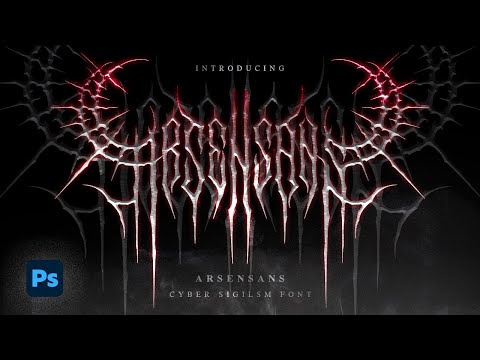 Arsensans | Cybersigilism Font, a Blackletter Font by Madhaline Studio (Thumbnail 2 of 18)