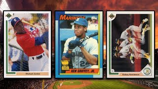 Top 50 Highest Selling 1990s Baseball Cards!