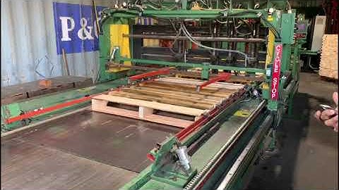 Printing on pallets ISPM-15 logo with RNJet E1-140+