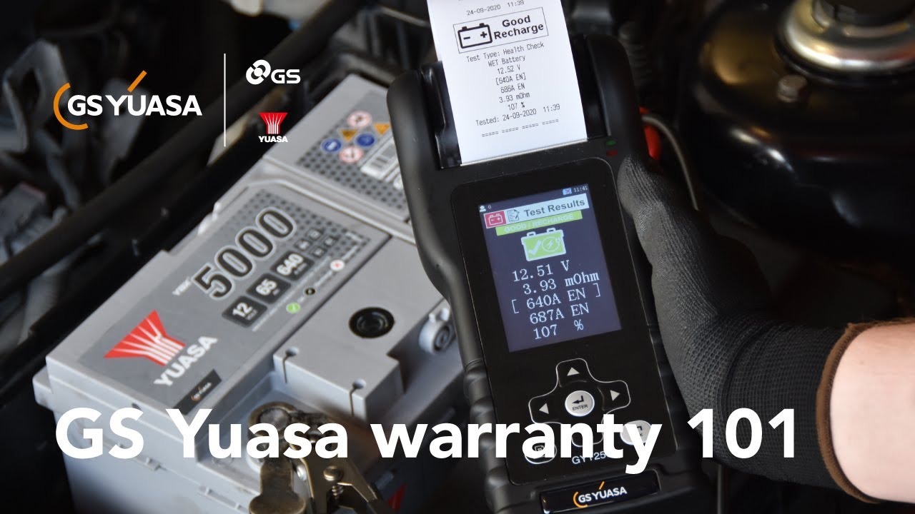 Warranty 101 Understanding the terms and conditions of your GS Yuasa