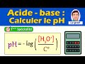 Calculer le ph dune solution phlogh30  acidebase