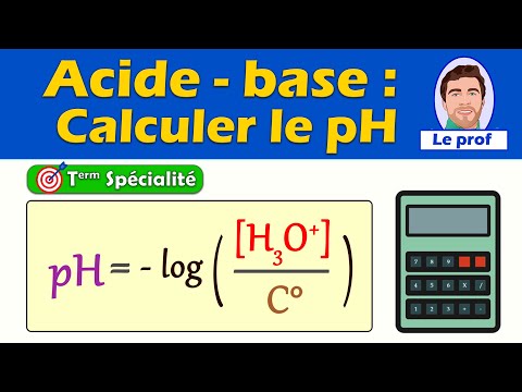 Vidéo: Quel est le pH de l'h3o ?