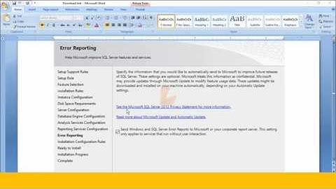 Download microsoft sql server 2012 data tools installation in telugu