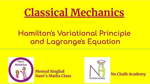 #07 Classical Mechanics: Hamilton