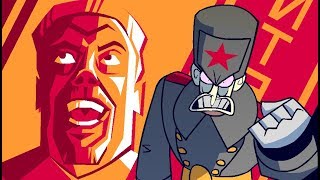 Tim Curry Escapes Capitalism ANIMATED (Command and Conquer: Red Alert 3 audio)