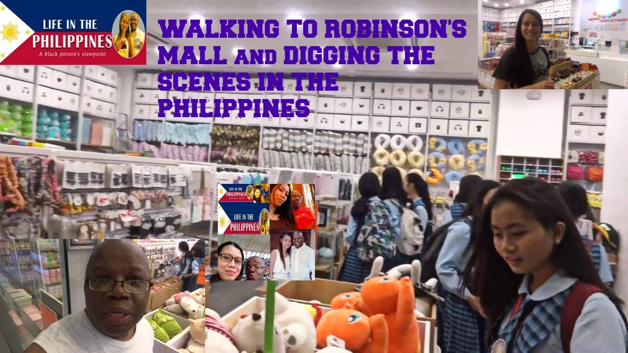 Walking To Robinson's Mall And Digging The Scenes In The Philippines