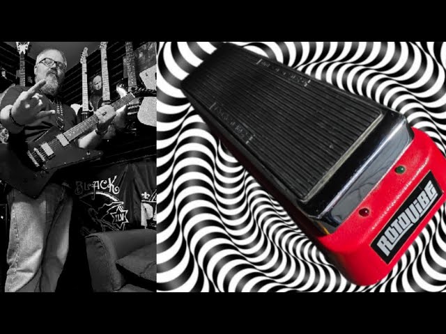Review & Demo: Jim Dunlop Rotovibe Chorus/Vibrato Pedal!! I've