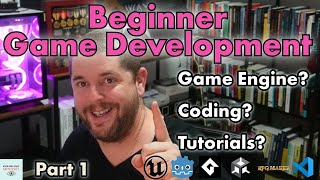 Beginner Video Game Development -  🎮 Devlog Part 1: Game Engines, Coding, and Tutorials