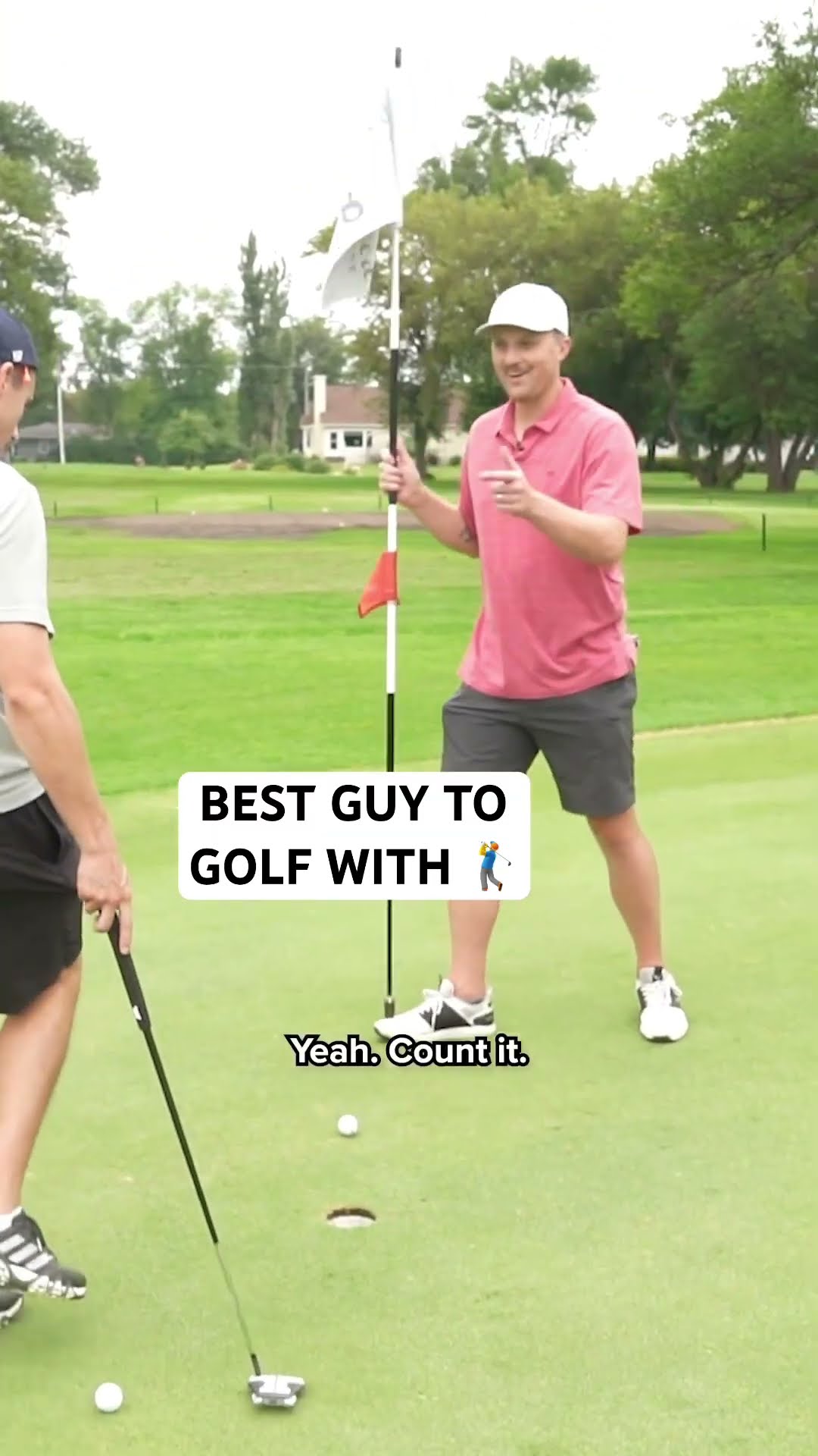 Golf is more fun when people are nice ?️‍♂️