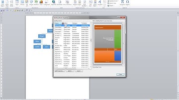 Microsoft Word 2010 Level Two Video 32 Building Blocks