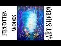 How to paint magical fantasy forest with Acrylic on Canvas #playlivestjude #derpsquad | TheArtSherpa