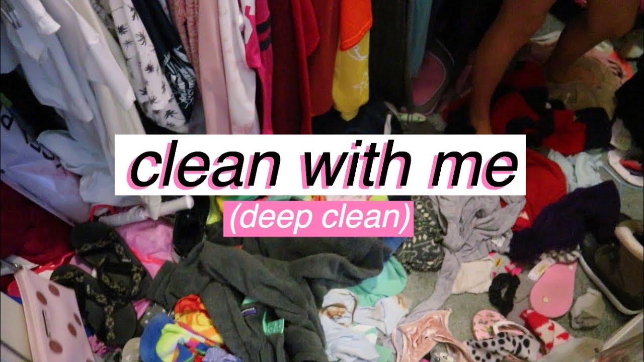 cleaning my room for the first time in months (intense) - YouTube
