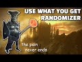 Dark souls 3 randomizer but you have to equip every terrible item you find