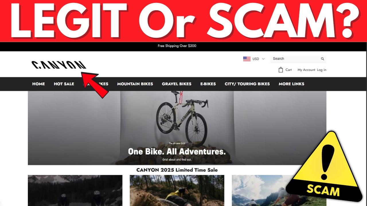 Canyon Warehouse Sale Review: Is CanyonSaveBig.shop Legit or a Scam?
