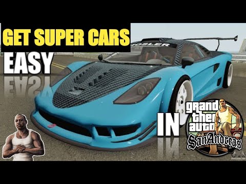 How to add super cars in gta san andreas | san Andreas mods - YouTube