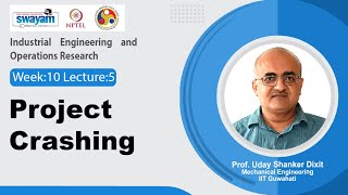 Lec 50: Project Crashing