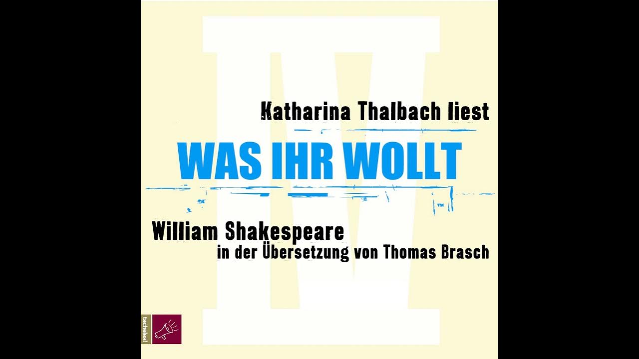 William Shakespeare Was ihr wollt YouTube