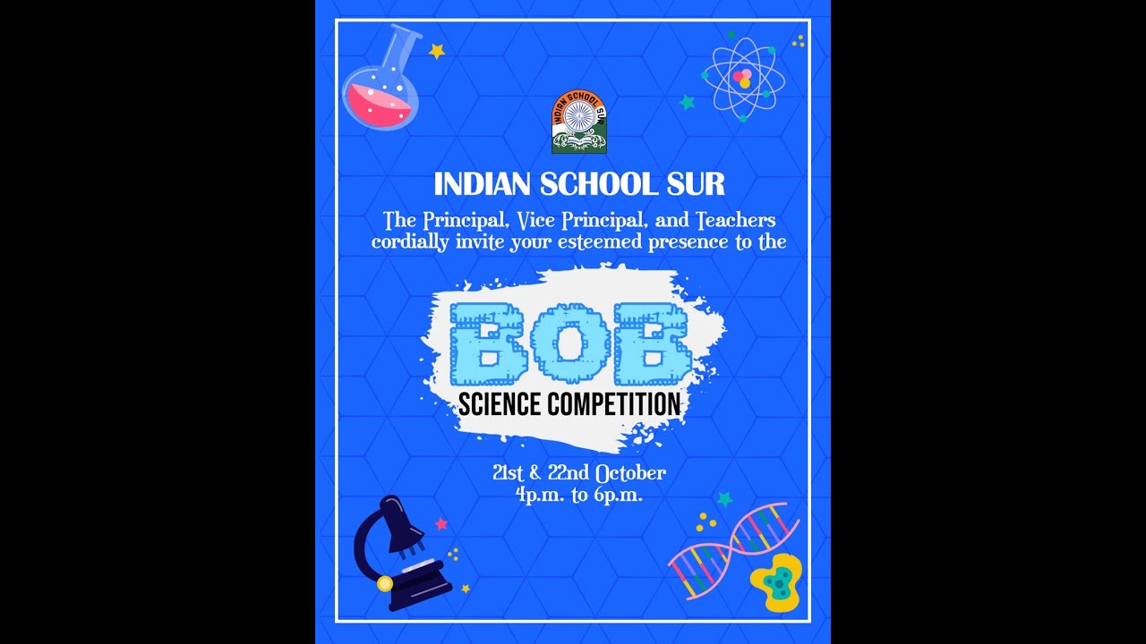 BOB SCIENCE COMPETITION YouTube