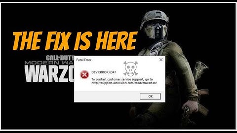 How To Fix DEV ERROR 5573 In Call of Duty: Warzone UPDATED