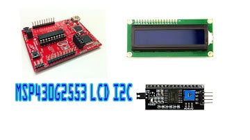 MSP430G2553 LCD I2C mô phỏng trên protues | Đam Mê Điện Tử