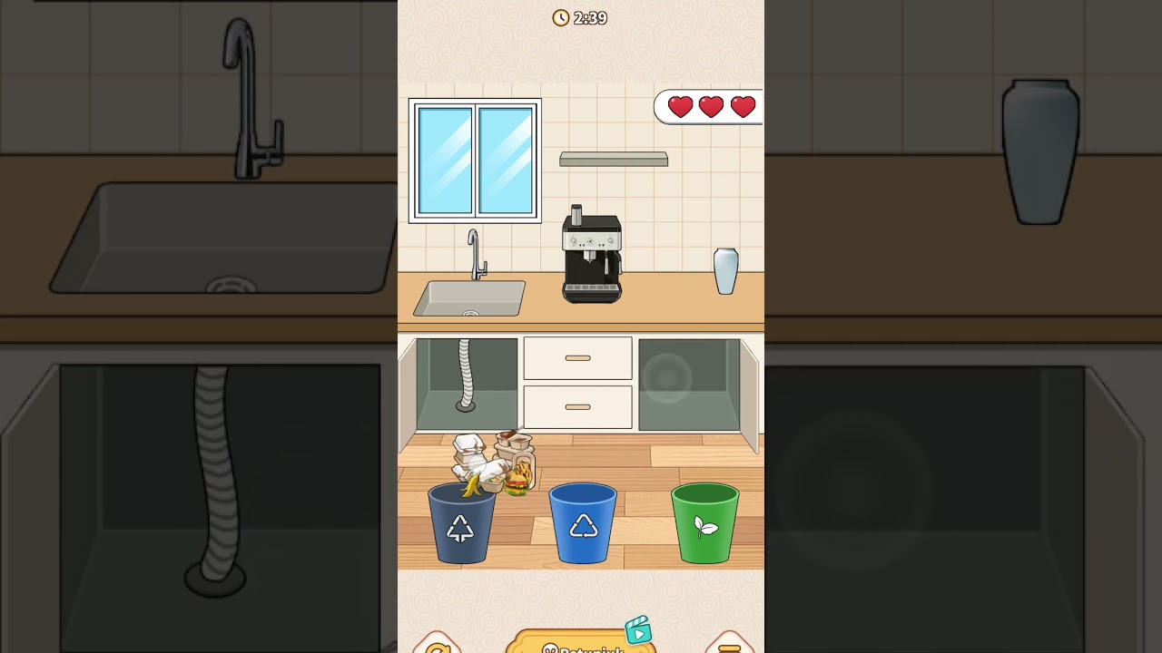 Brain Puzzle Tricky Quest | Kategori Sampah 