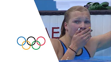 Ruta Meilutyte Wins Women's 100m Breaststroke Gold - London 2012 Olympics