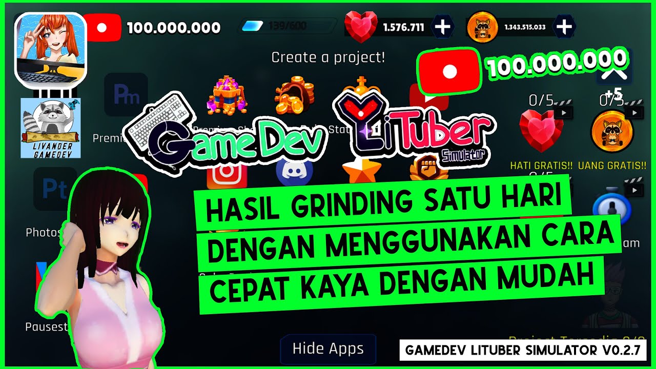 GameDev LiTuber Simulator – Apps on Google Play