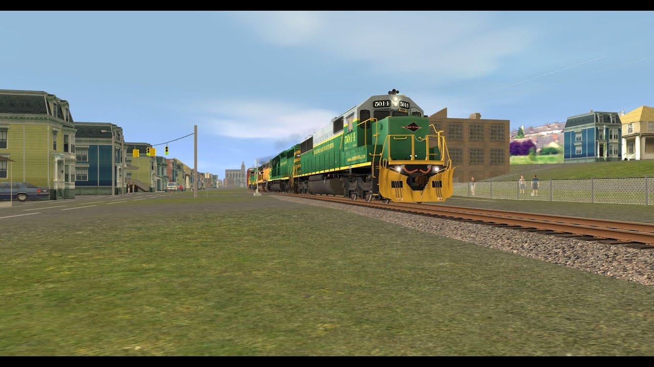 Reading & northern freight Action all over on Trainz: A new Era - YouTube