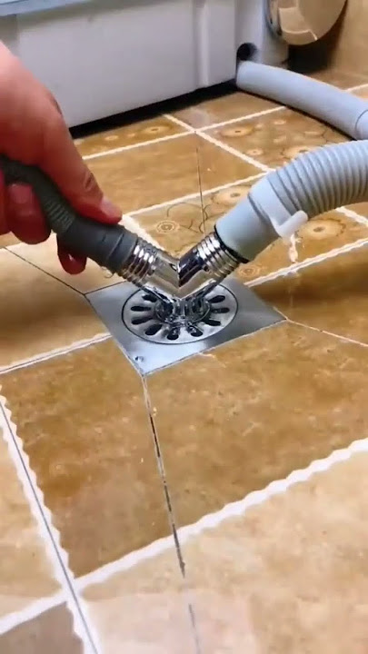 waste pipe water outlet washing machine