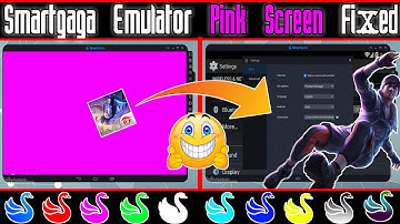 How to Fix Smartgaga Emulator Pink Screen | Smartgaga Free Fire Pink Screen Problem Solution
