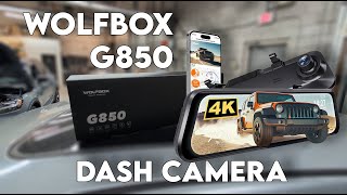 Wolfbox G850 Dash Camera, Did We Like It?