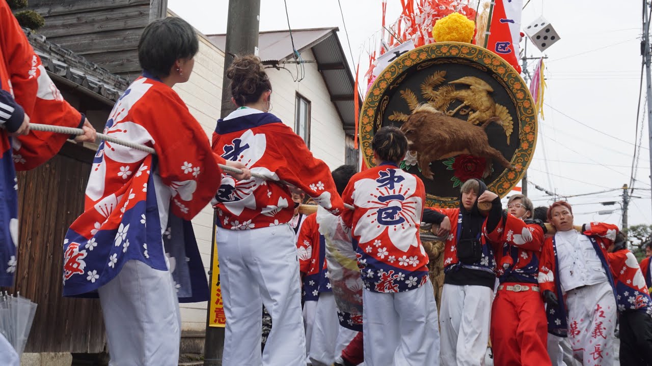 平成31年 第一区 参和会 日曜日町内まわり 近江八幡左義長まつり Youtube