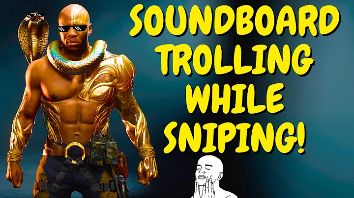 Soundboard Trolling, Sniping, and Funny Moments in BO6!
