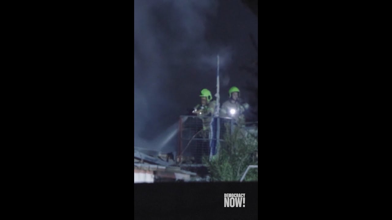 Another Land Grab? Israel Intensifies Bombardment of Lebanon & Orders Mass Displacement in the South